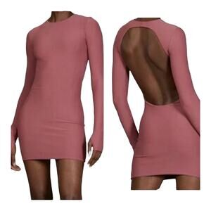 ALIX NYC Abbott Open
Back Minidress in Hibiscus
Size M